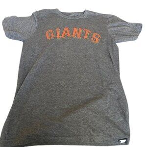 Women's San Francisco Giants Baseball Graphic Gray Shirt Size Small GUC #4973